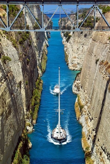 Photo:  Corinth Canal